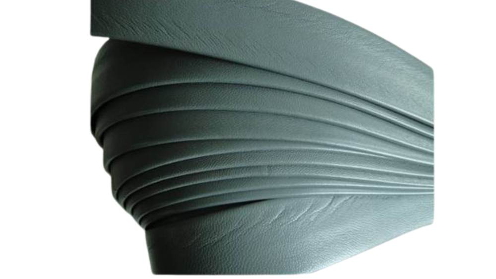 Nappa Leather Flat-Light Grey-20mm