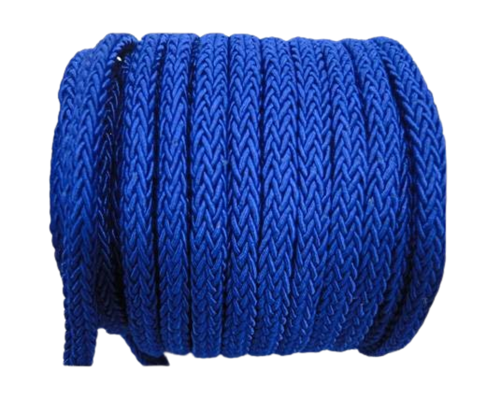 Swift Braided Cord without inner-Blue-6mm