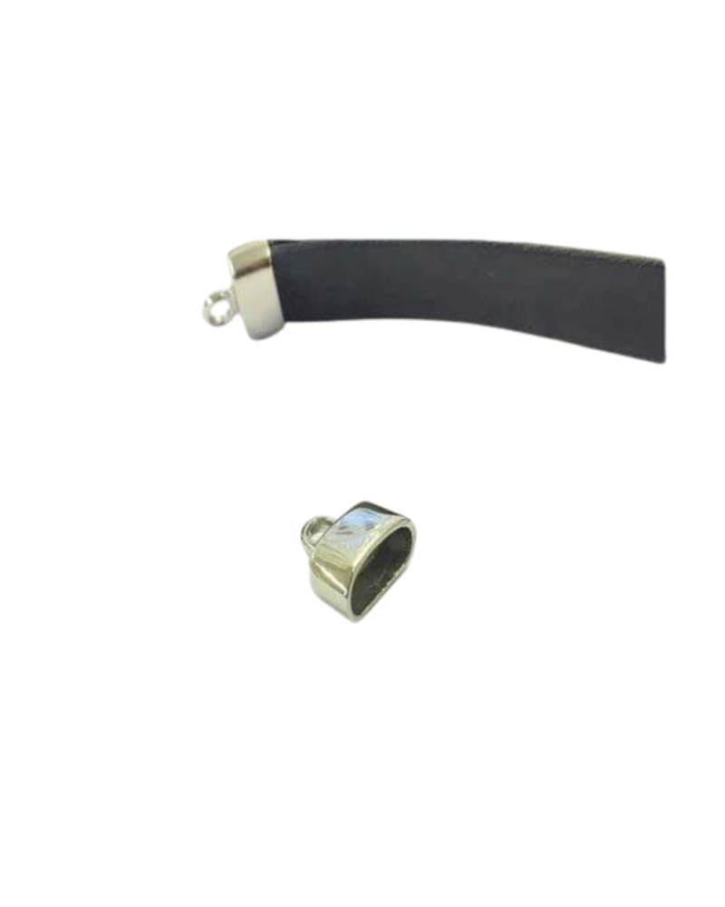 Stainless steel end caps: SSP-696 10x3mm (Steel)