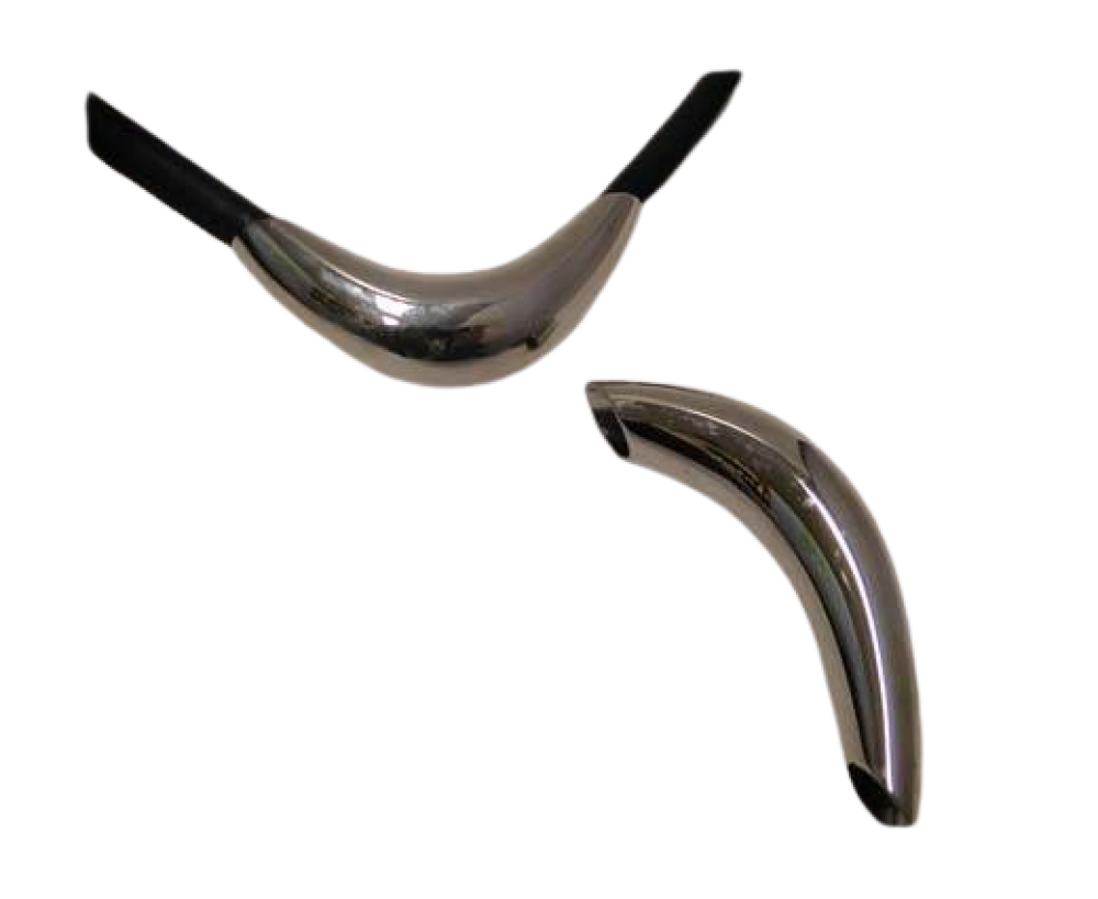 Stainless steel part for leather: SSP-626 10mm (Steel)