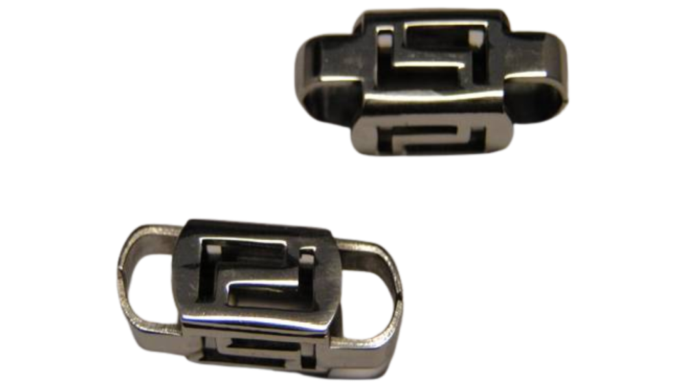 Stainless steel part for bracelet: SSP-159 8.5*8.9mm (Steel)