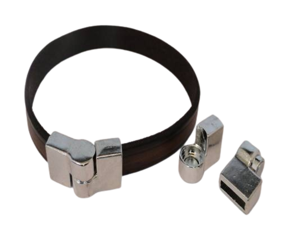 Zamak magnetic clasp: ZAML-77 10*3,5mm (Steel)
