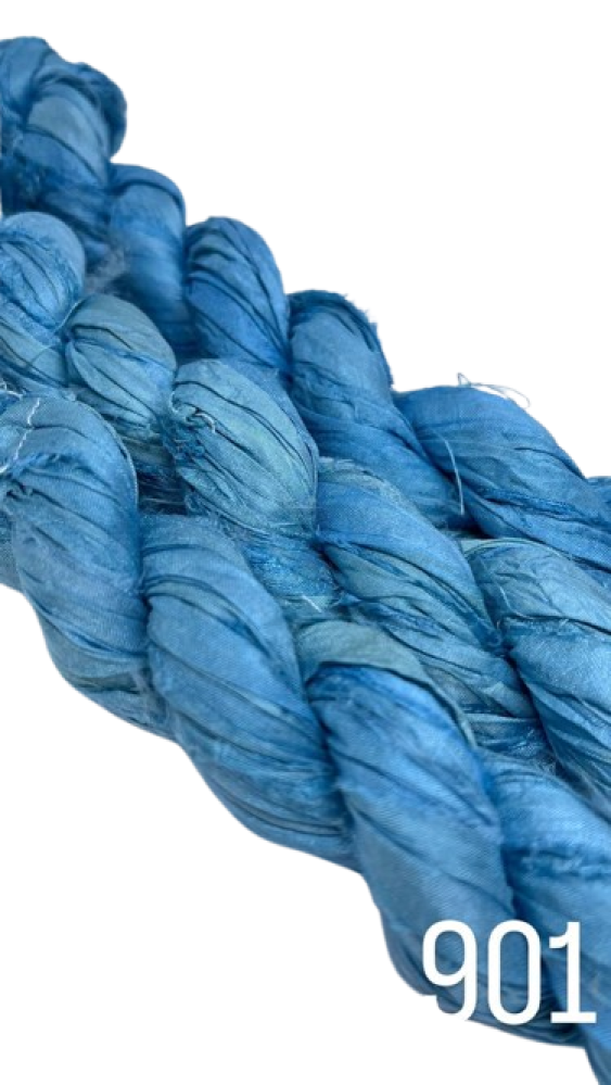 Sari Silk - Sky Blue - 901