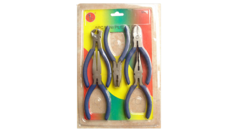 5Pc Economical Mini Plier Set