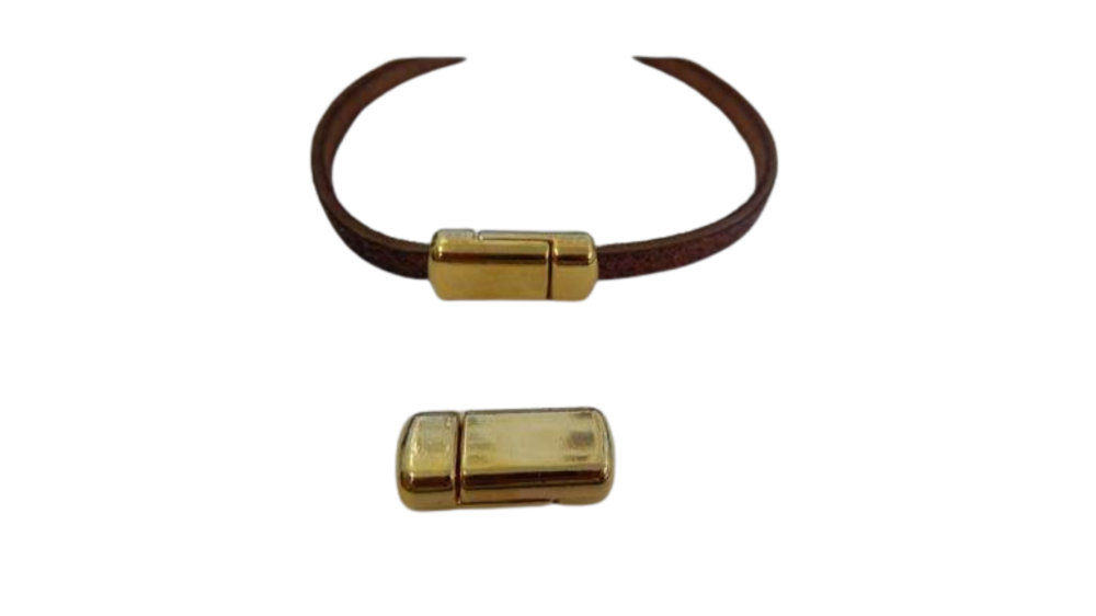 Zamak magnetic claps: MGL-314 6*2.5mm (Gold)