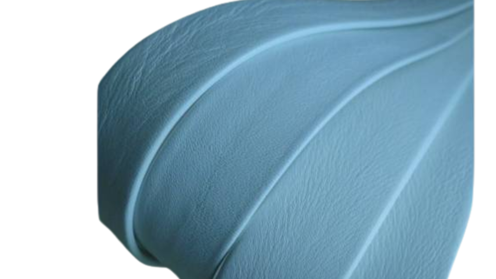 Nappa Leather Flat - Light Blue - 20mm