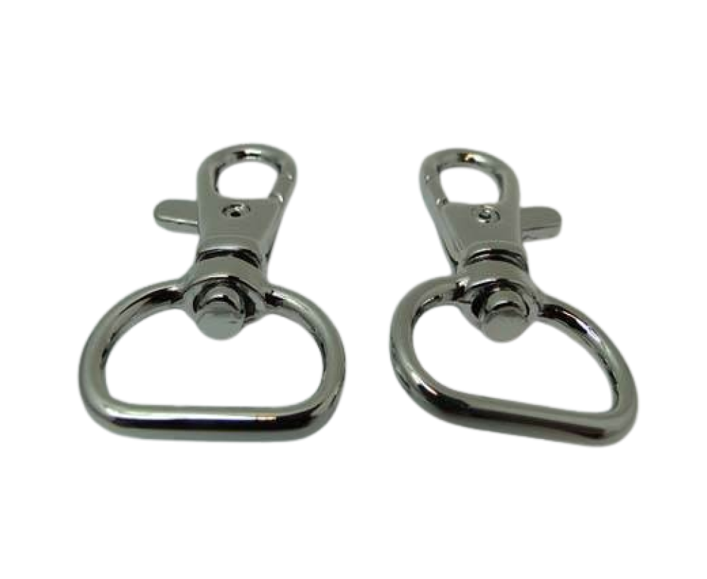 zamak lanyard clasp-FI-7091-44mm-STEEL
