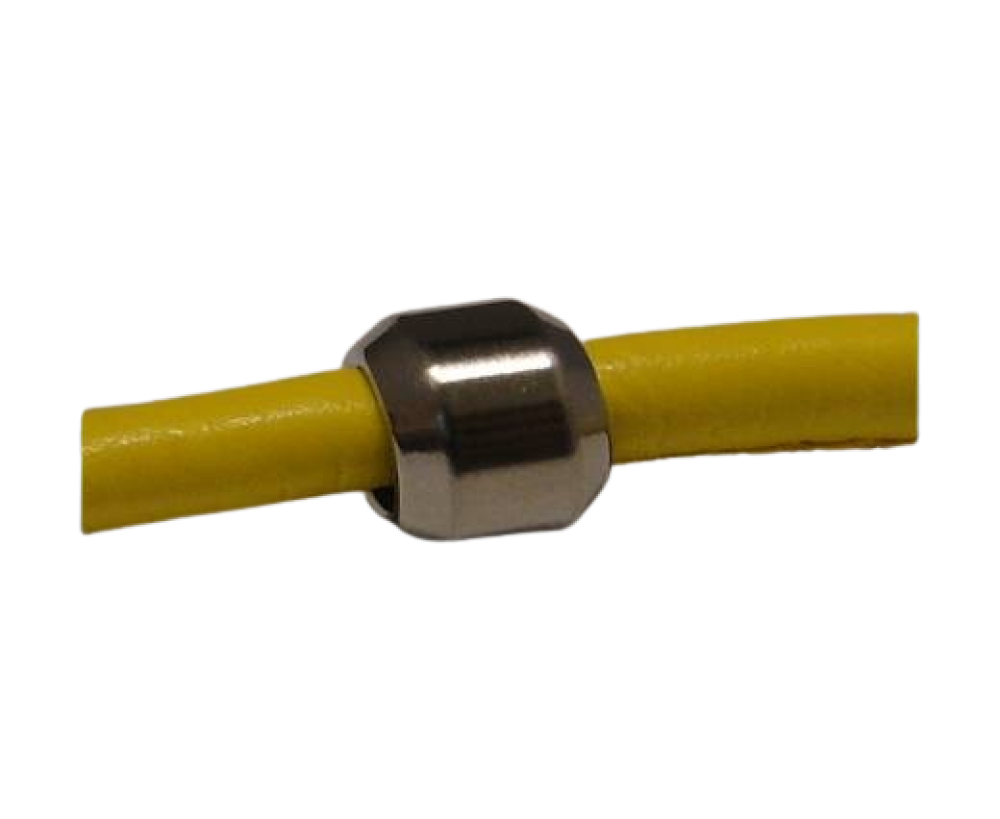 Stainless steel part for leather: SSP-64 6mm (Steel)