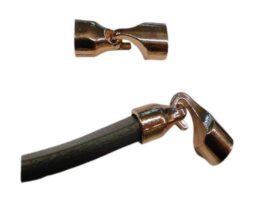 Zamak magnetic claps-MGL74-10x7mm-Rose Gold