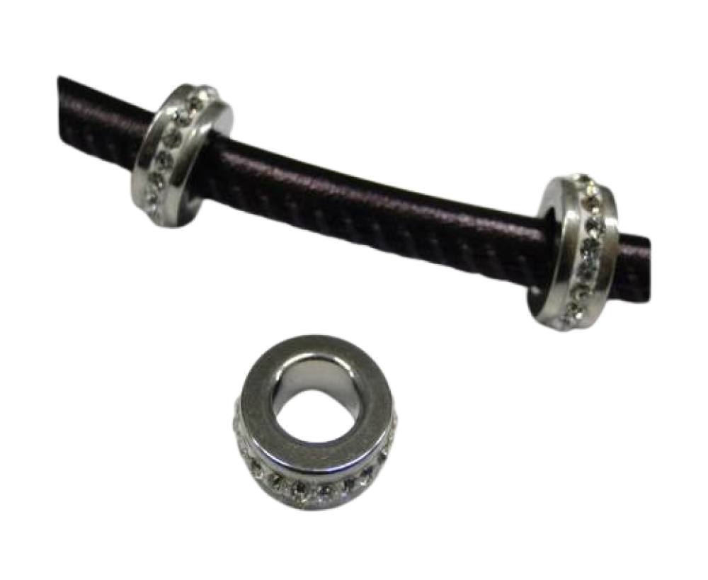 Stainless steel part for leather: SSP-361 7mm (steel)