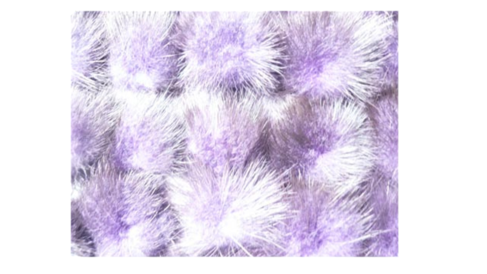 Mink Pom Pom Light Purple