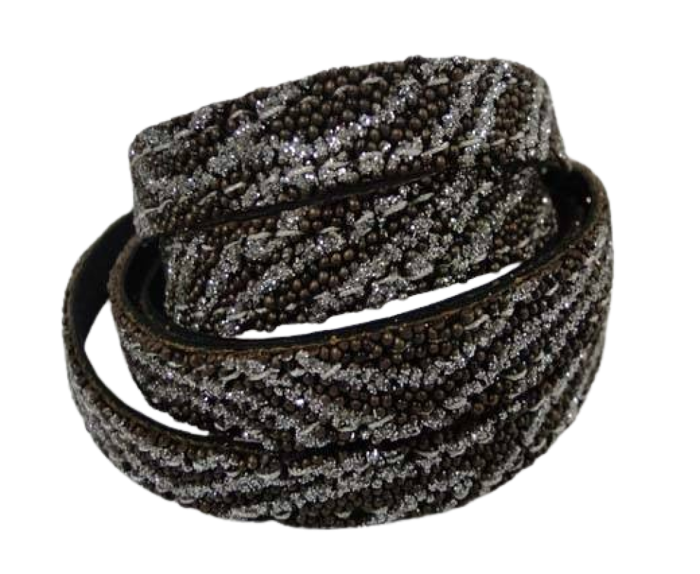 Flat Nappa Glitter  Style Cord - 5mm - SE-FNG-05