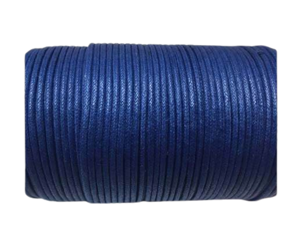 Wax Cotton Cords - 1,5mm - Blue