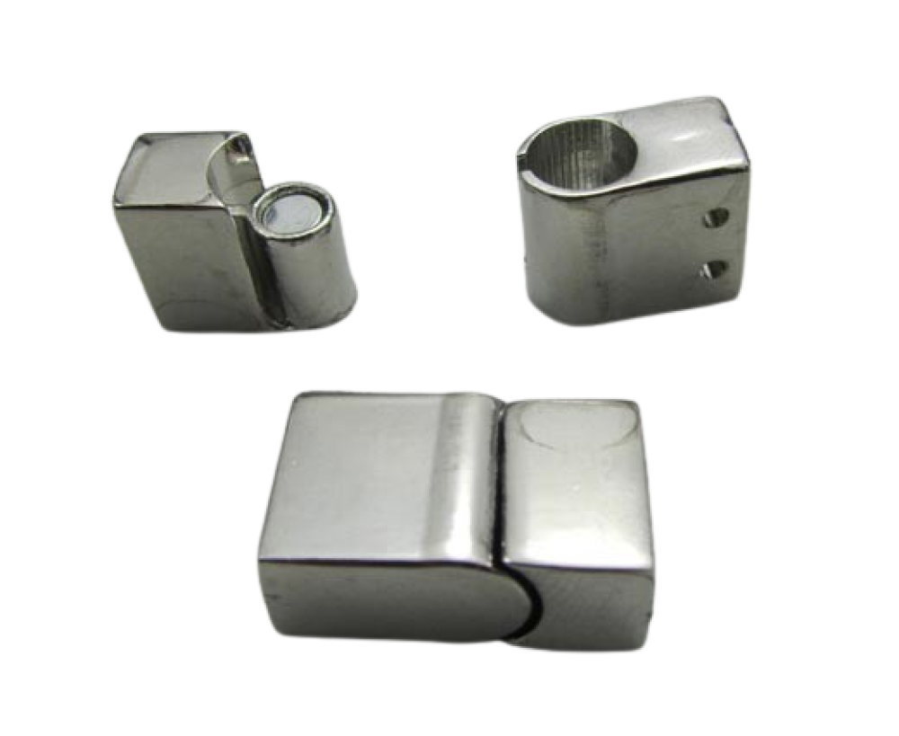 Zamak magnetic clasp ZAML-06-10x5mm