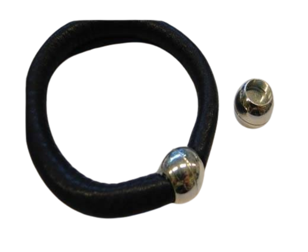 Zamak magnetic clasp: MGL 05 8mm (steel)