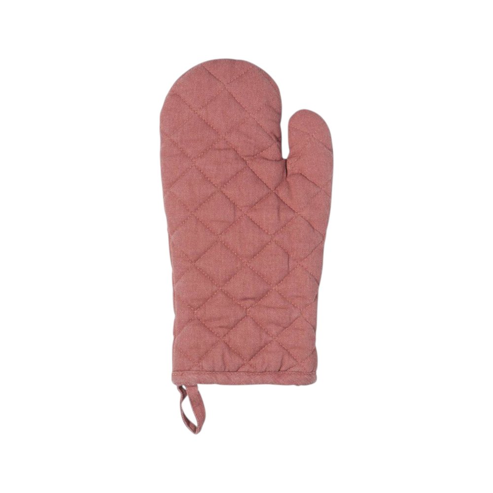 Old Red Oven Mitt