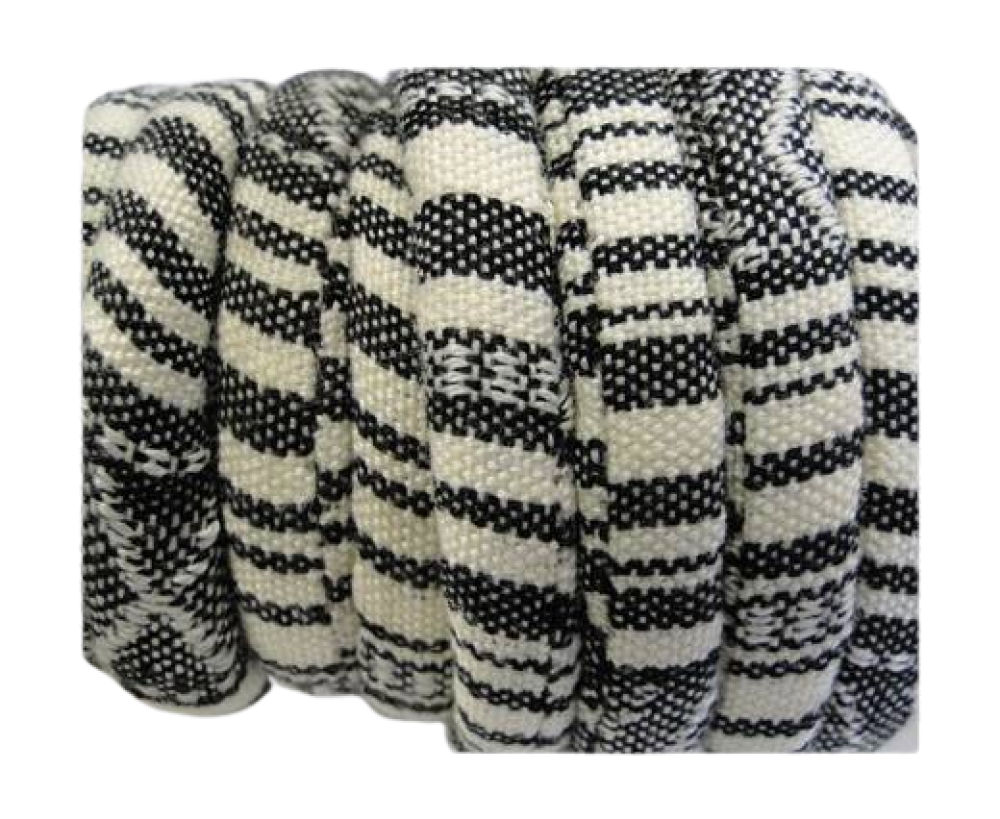 Ethnic Fabric Cord-10mm-cream