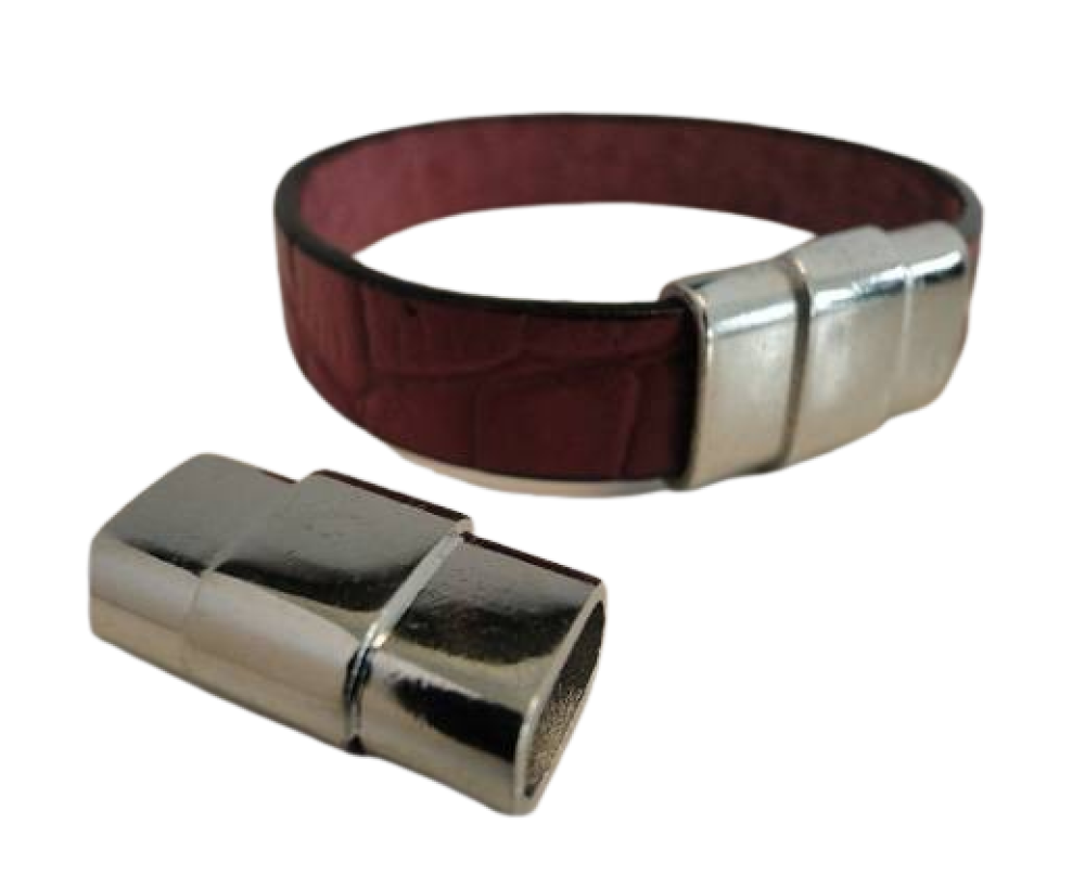 Zamak magnetic clasp: MGL145 10*4mm (Steel)