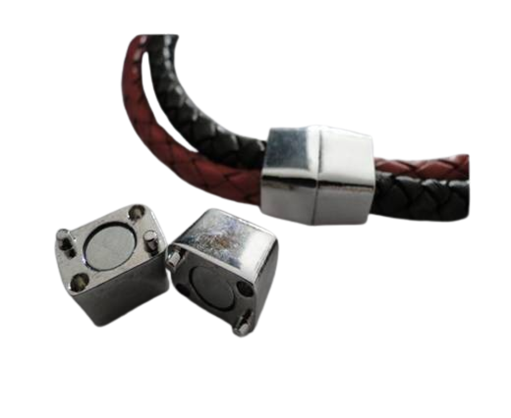 Zamak magnetic claps MGL-37-10.5x7mm