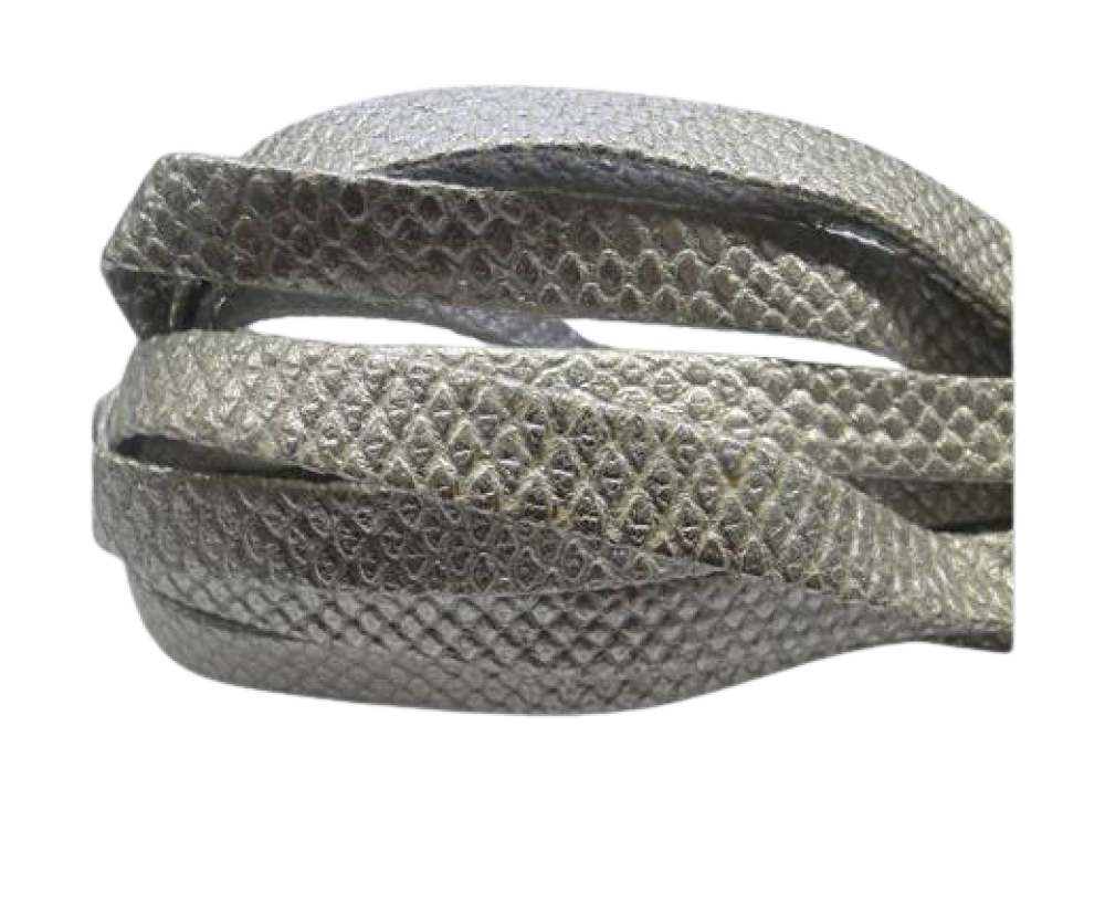 Nappa Flat - Silver 2 - 10mm