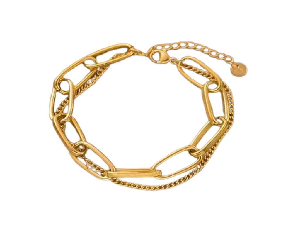 Gold plated stainless steel Bracelets - 47