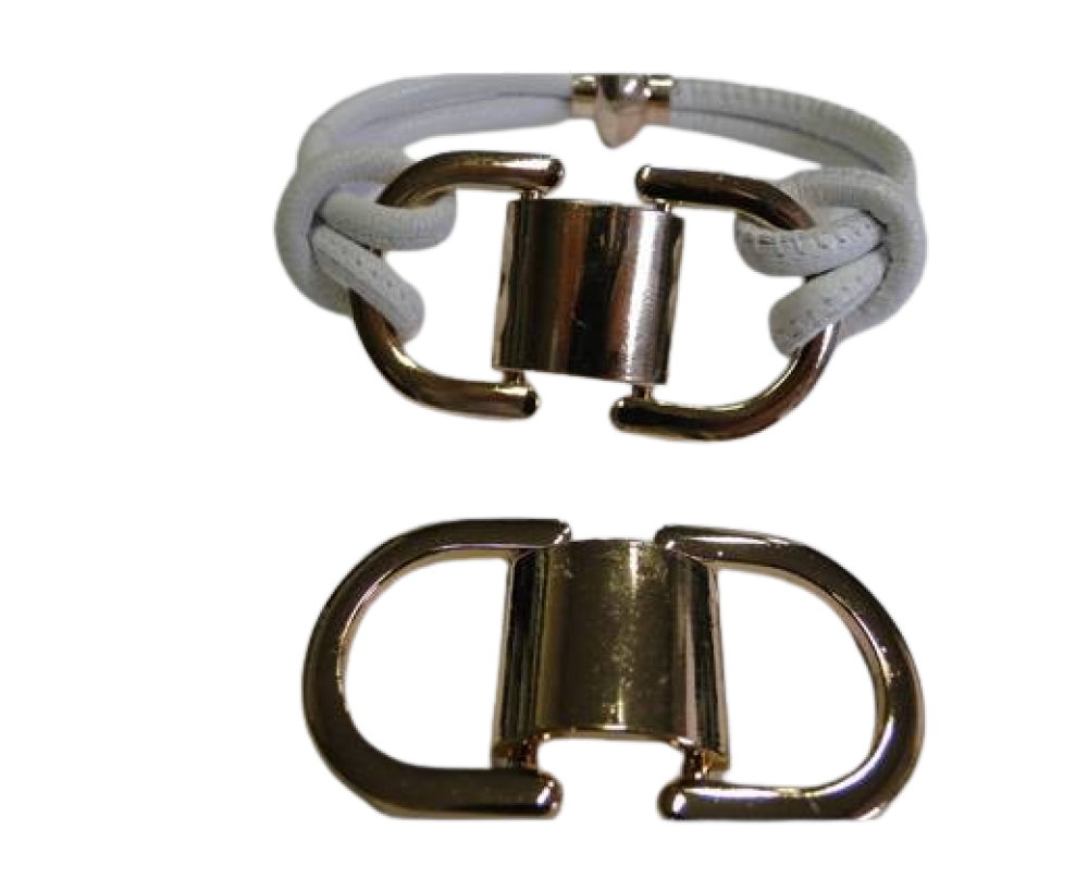 Zamak Belt Buckle Style claps MGL-200-Rose gold-20x14mm