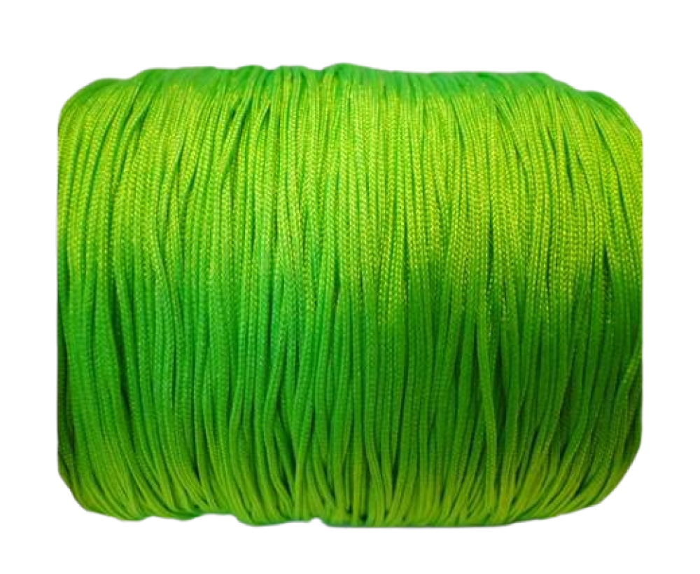 Macrame-Cord-1mm-Fluorescent Green