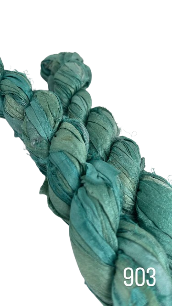 Sari Silk - turquoise - 903