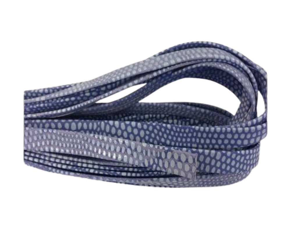 Real Nappa Leather Flat-10mm-Pastel Blue