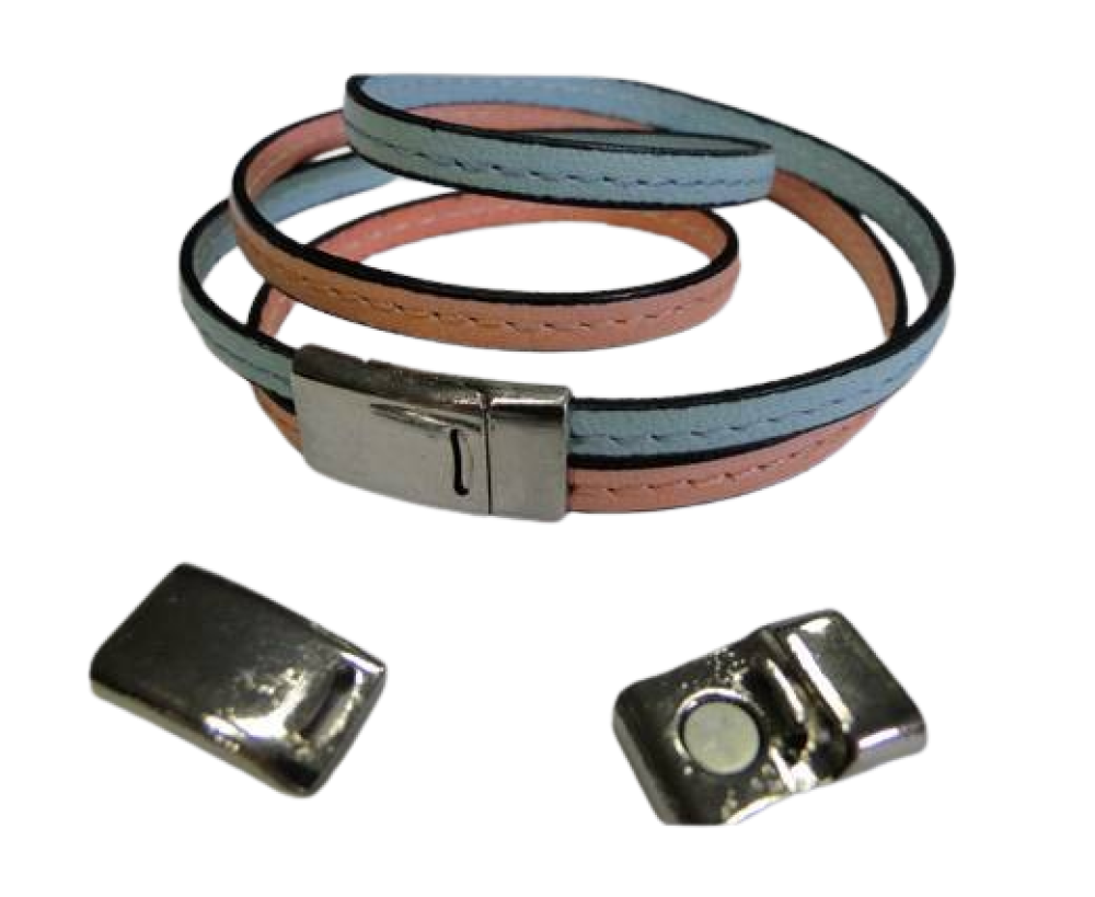 Zamak magnetic clasp: MGL-191 10*2.5mm (Steel)