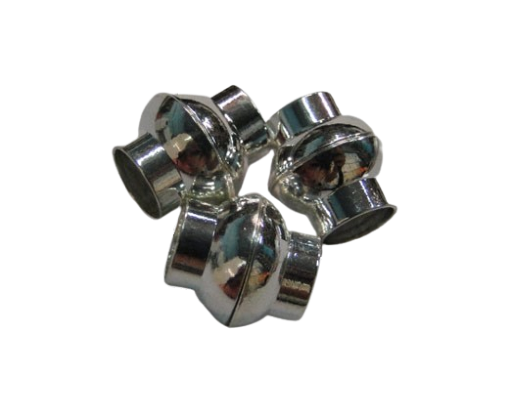 Zamak magnetic claps: MGL-4 8mm (steel)