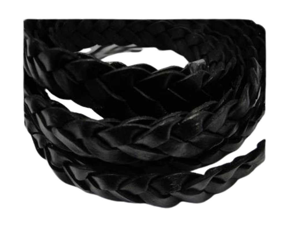 Montana Flat braided cords 14 mm - SE/PB/Black