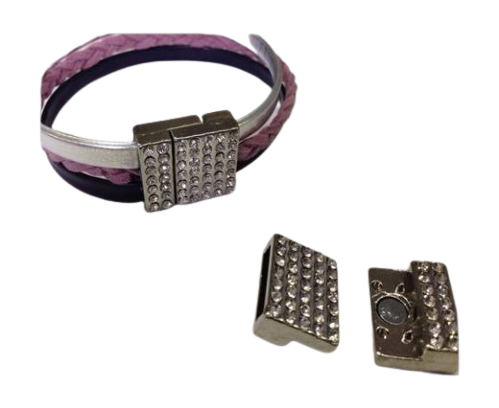 Zamak magnetic claps: MGL-259 14*3mm (steel)