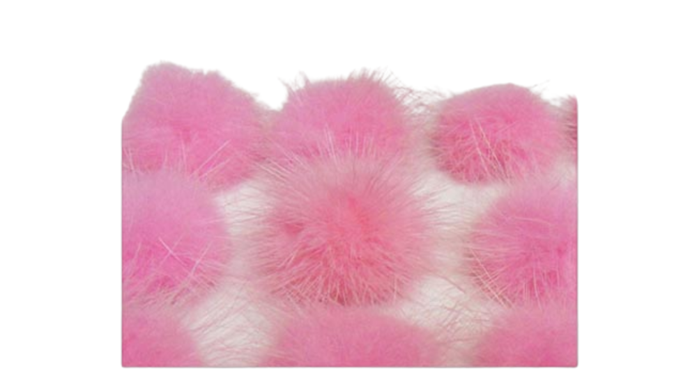 Mink Pom Pom Light Pink
