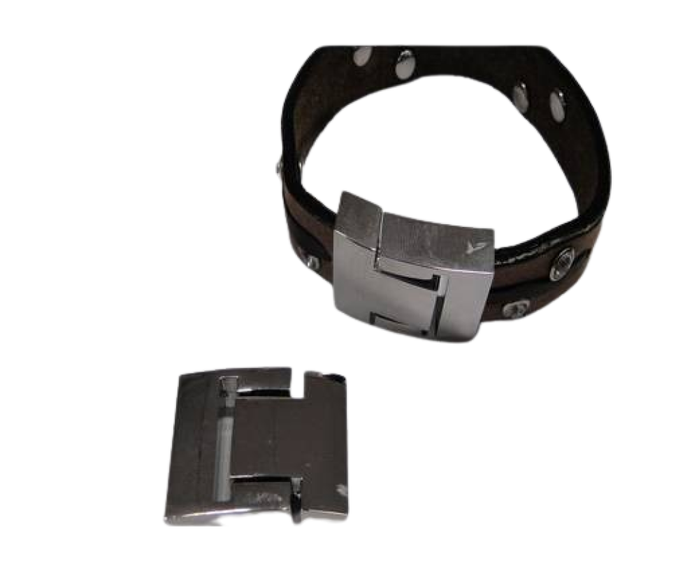 Zamak magnetic claps: MGL-204 15*3mm (steel)