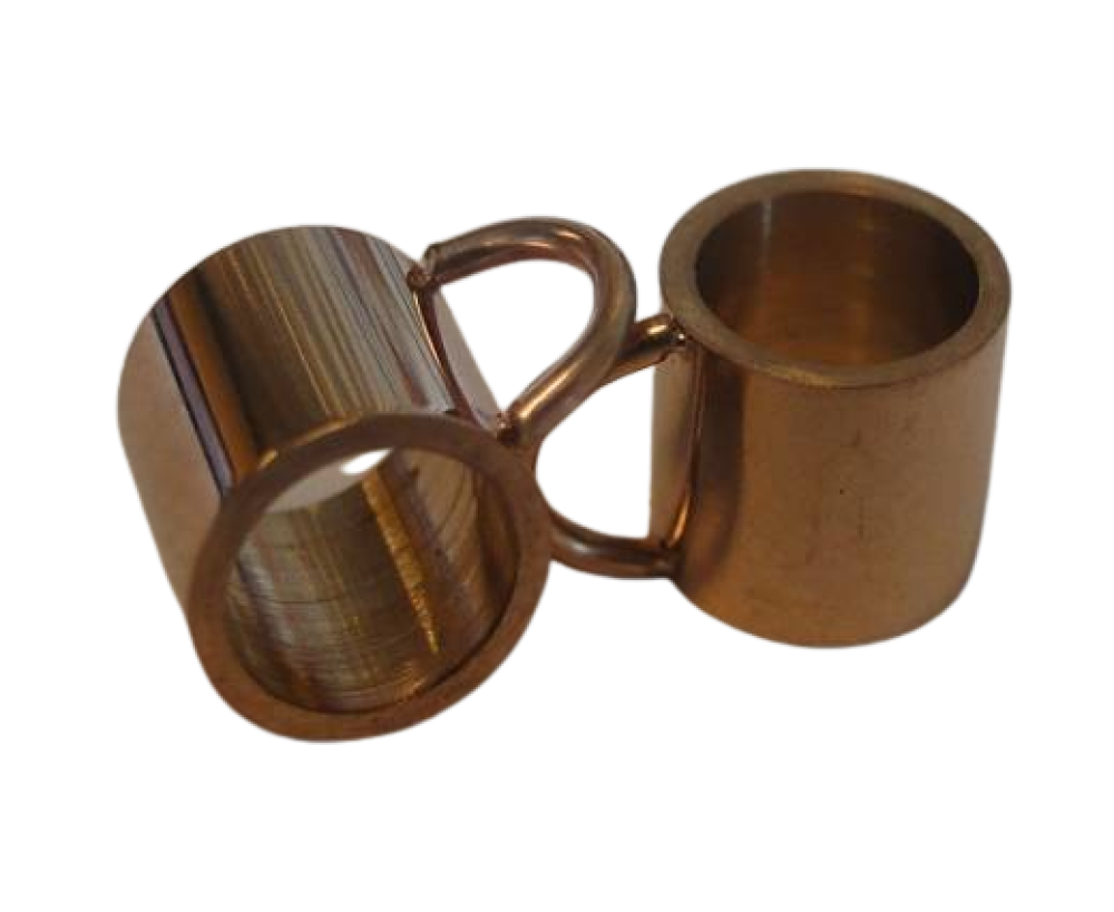 Stainless steel part for leather: SSP-54 6mm (steel)