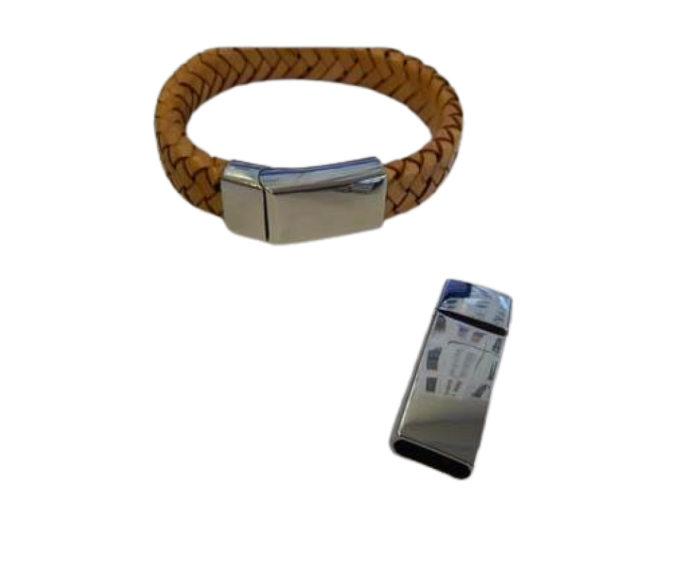 Zamak magnetic clasps: ZAML-66 10.5*5.5mm (Steel)