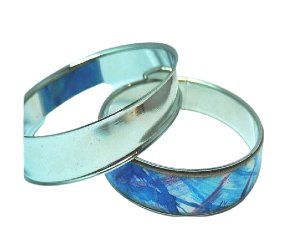 Blank Cuff Bracelet MGL-400 - 10mm - Steel