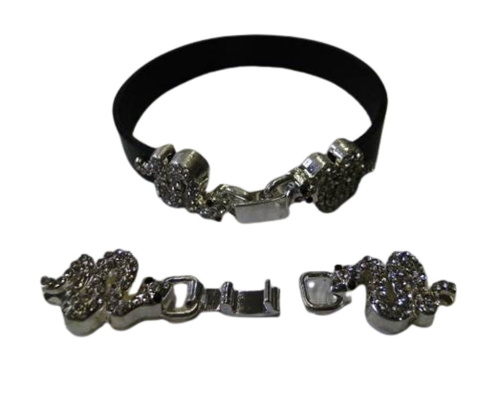 Zamak Snap Lock Clasp MGL-251-10x2,5mm