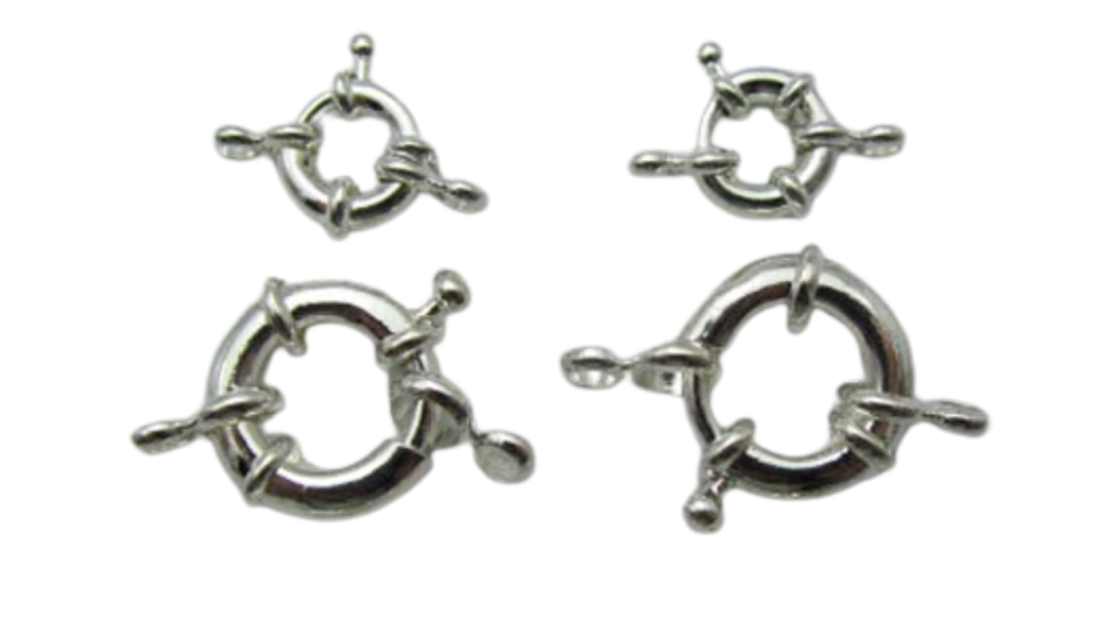 Zamak Spring ring clasp - FI7007 - 17mm