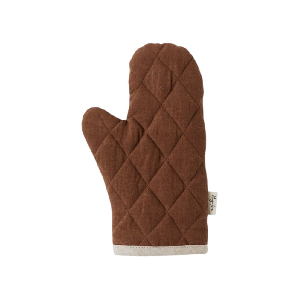 Drak Brown Oven Mitt