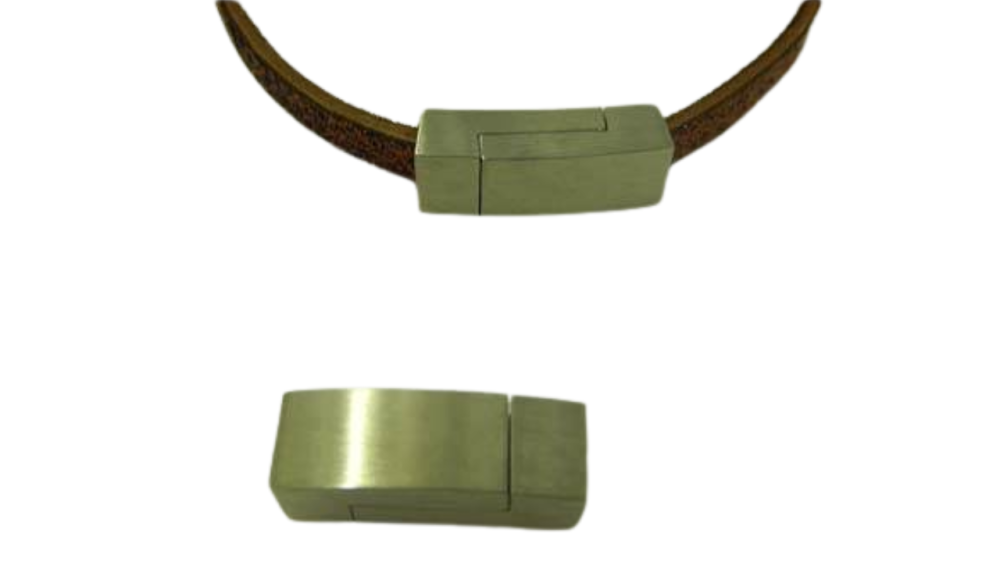 Stainless Steel Magnetic Clasp,Matt,MGST-102