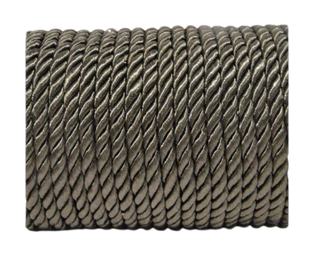 Macrame cords-Samba style-5mm-Black