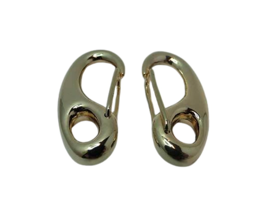 Zamak Lanyard Clasp-FI-7086-43mm-ROSE GOLD