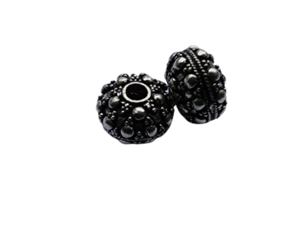 Silver Plated Beads - Design number 10277