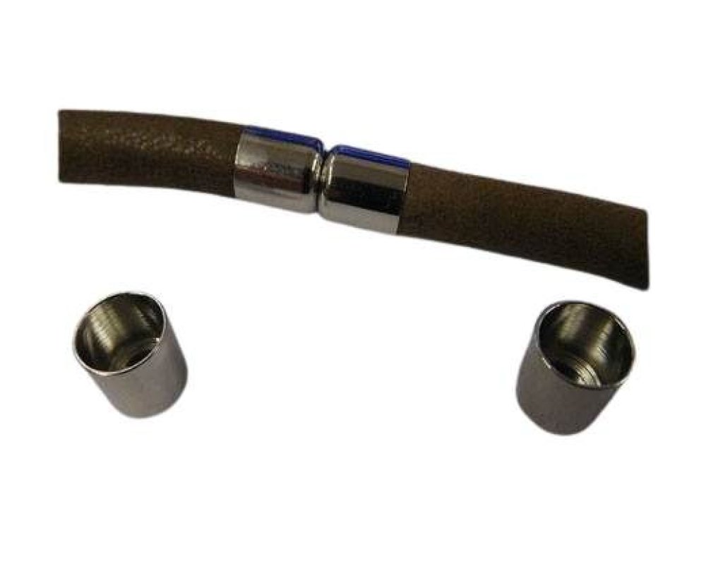 Zamak magnetic clasp: MGL 132 8MM (STEEL)