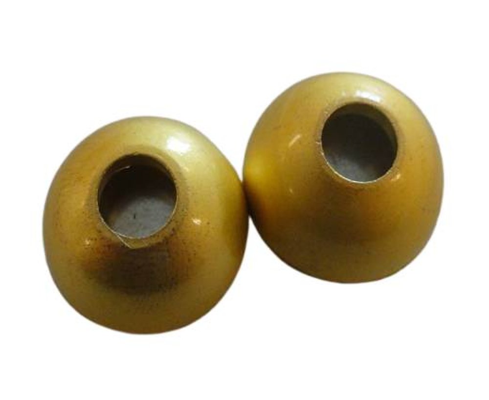 Zamak magnetic clasp: MGL 5 6mm (Powdered Gold)