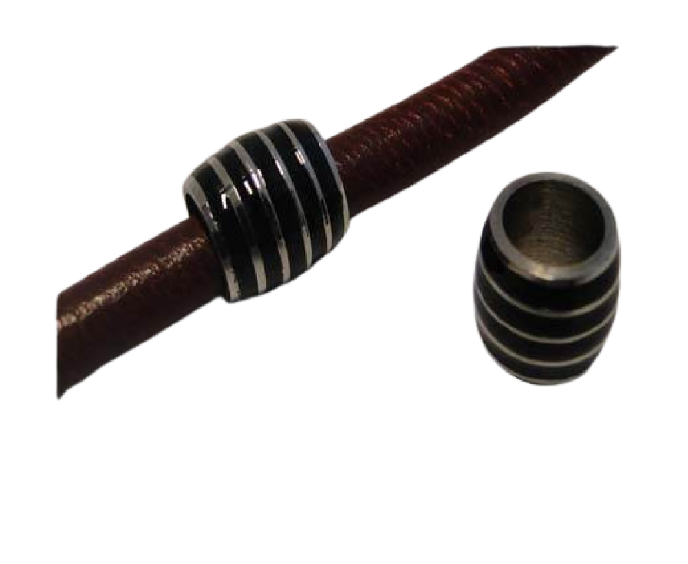 Stainless steel part for leather: SSP-608 7mm (Steel)