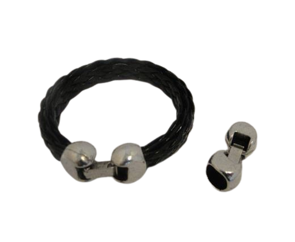 Zamak magnetic clasps: ZAML60 10*7mm (Steel)