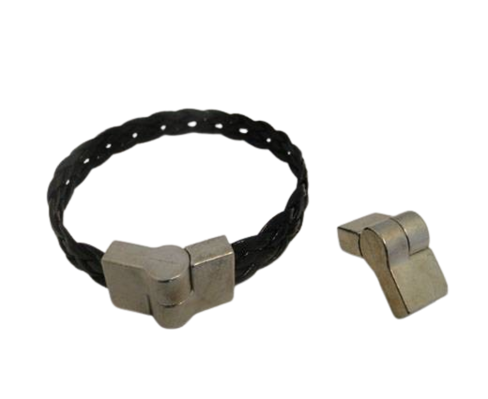 Zamak magnetic clasp: ZAML-49 10*3 (steel)